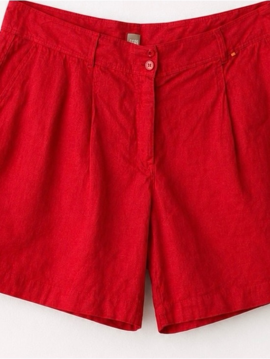Boss Pants - Hugo Boss  linen  pleated shorts 14